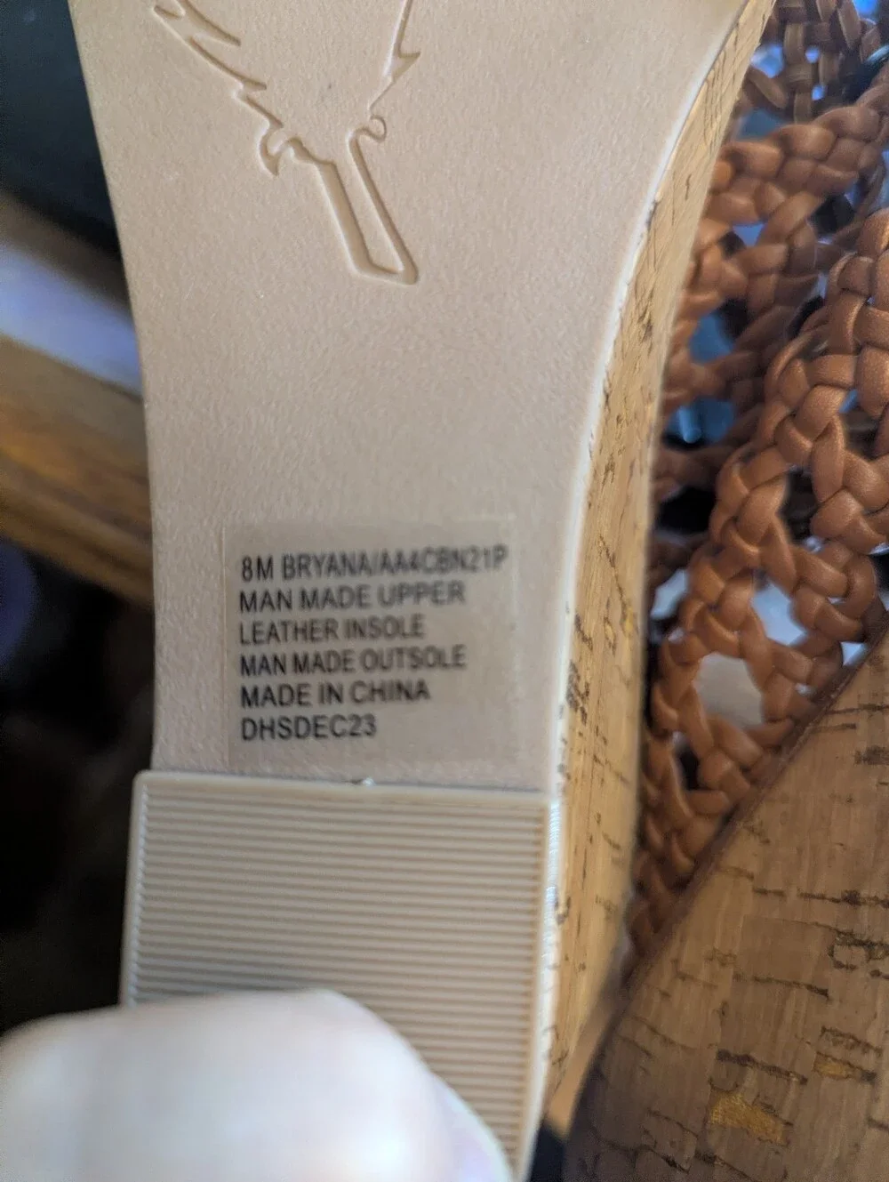 NWOT Andre Assous Braided Cushioned Insoles 3